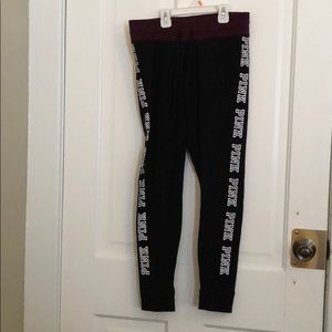 VS Pink Yoga leggings